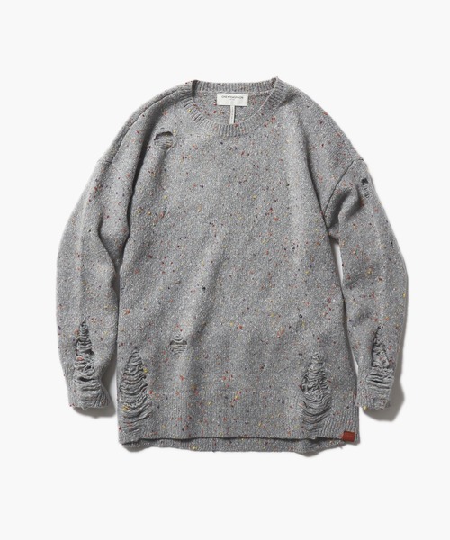One Tea spoon（ワンティースプーン）の「ONE TEASPOON/ワンティースプーン FISHERMAN SWEATER セーター クラッシュ（ニット/セーター・レディース・グレー・S）」の3枚目の写真