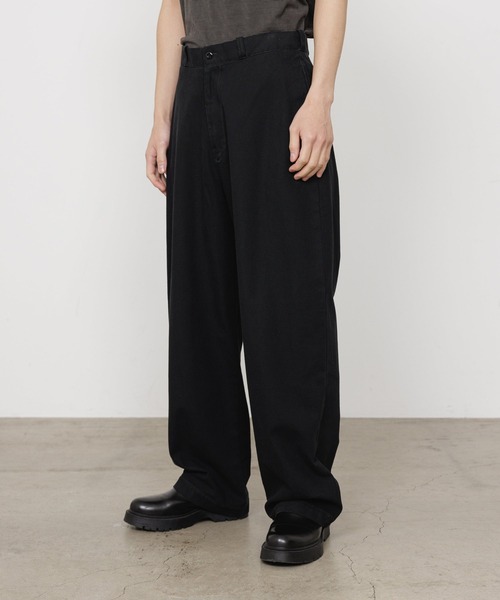 marka（マーカ）の「U.S.ARMY CHINO TROUSERS（チノパンツ・メンズ・ベージュ/ブラック・1/2）」の3枚目の写真