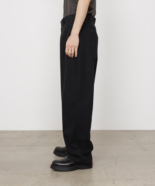 marka（マーカ）の「U.S.ARMY CHINO TROUSERS（チノパンツ・メンズ・ベージュ/ブラック・1/2）」の4枚目の写真