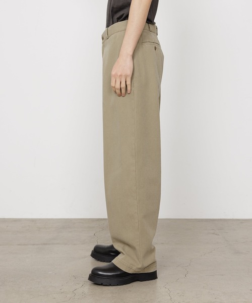 marka（マーカ）の「U.S.ARMY CHINO TROUSERS（チノパンツ・メンズ・ベージュ/ブラック・1/2）」の8枚目の写真
