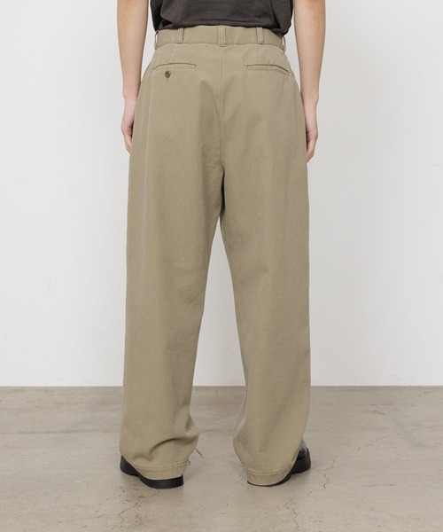 marka（マーカ）の「U.S.ARMY CHINO TROUSERS（チノパンツ・メンズ・ベージュ/ブラック・1/2）」の9枚目の写真