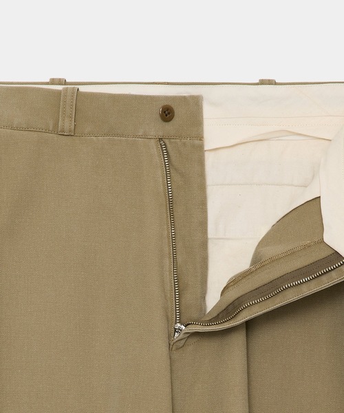 marka（マーカ）の「U.S.ARMY CHINO TROUSERS（チノパンツ・メンズ・ベージュ/ブラック・1/2）」の10枚目の写真