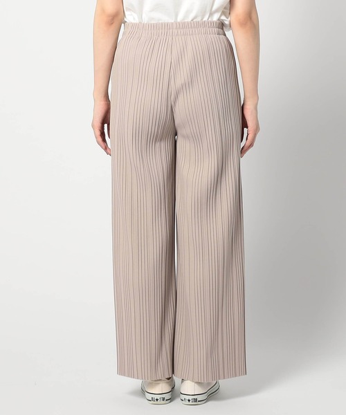 Grand PARK（グランドパーク）の「裏起毛 BOXプリーツパンツ（その他パンツ・レディース・チャコールグレー/ブラック/ベージュ/ブラウン・LARGE/MEDIUM）」の11枚目の写真