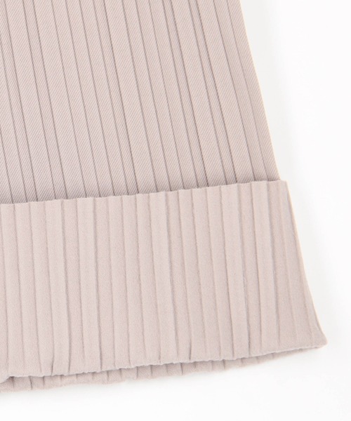 Grand PARK（グランドパーク）の「裏起毛 BOXプリーツパンツ（その他パンツ・レディース・チャコールグレー/ブラック/ベージュ/ブラウン・LARGE/MEDIUM）」の15枚目の写真