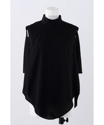 ENFOLD | PEライトジョーゼット スタンドネックタンクトップ(タンクトップ)