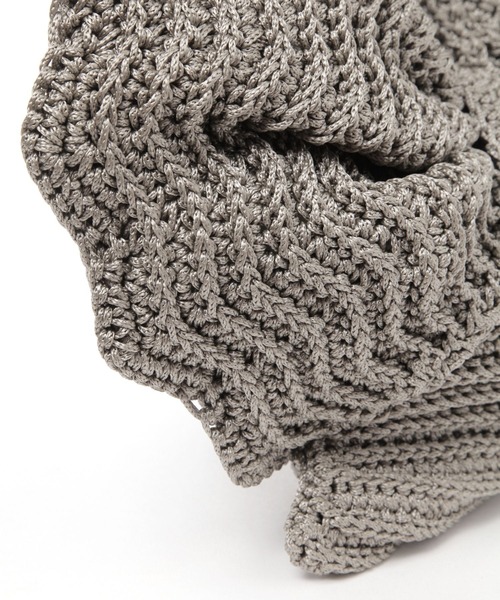 Elura（エルーラ）の「クロッシェリボントート/286760（トートバッグ・レディース・アイボリー/ブラック/ブラウン・ONE SIZE）」の14枚目の写真