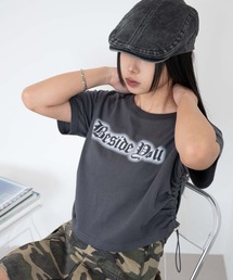 WEGO/グラフィックドロストショートT