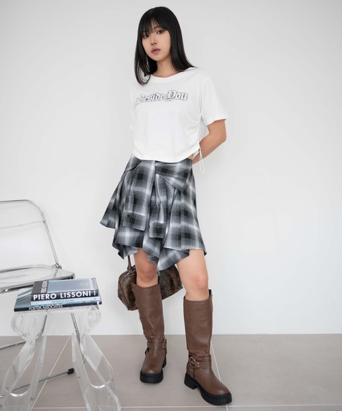 WEGO(ウィゴー)の「WEGO/グラフィックドロストショートT(Tシャツ/カットソー・レディース・その他4/その他7/その他6/その他5/その他3/その他2/その他1/その他8・FREE)」の21枚目の写真
