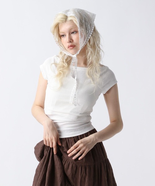 FOREVER 21（フォーエバー トゥエンティーワン）の「【2025SS】マルチＷAYボートネックTシャツ（Tシャツ/カットソー・レディース・ホワイト/カーキブラウン/ブラック・FREE）」の2枚目の写真