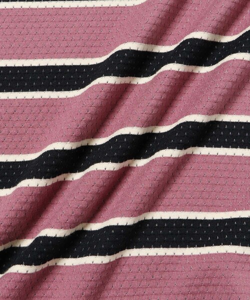 Saturdays NYC(サタデーズ ニューヨークシティ )の「Mesh Border Stripe Shorts(その他パンツ・メンズ・パープル/ライトグリーン・M/S/XL/L)」の21枚目の写真