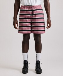 Saturdays NYC（サタデーズ ニューヨークシティ ）の「Mesh Border Stripe Shorts（その他パンツ）」