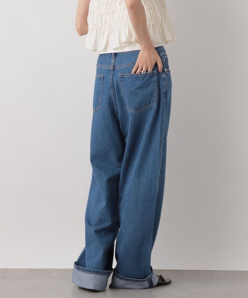 LOWRYS FARM(ローリーズファーム)の「ロールアップルーズデニム 499878(デニムパンツ・レディース・ブルー/ネイビー・MEDIUM/LARGE)」の14枚目の写真