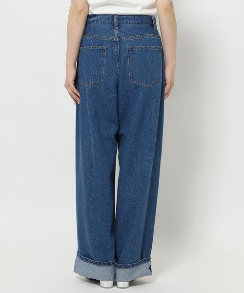 LOWRYS FARM(ローリーズファーム)の「ロールアップルーズデニム 499878(デニムパンツ・レディース・ブルー/ネイビー・MEDIUM/LARGE)」の17枚目の写真