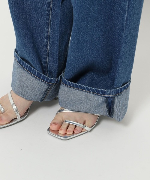 LOWRYS FARM(ローリーズファーム)の「ロールアップルーズデニム 499878(デニムパンツ・レディース・ブルー/ネイビー・MEDIUM/LARGE)」の18枚目の写真