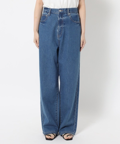 LOWRYS FARM(ローリーズファーム)の「ロールアップルーズデニム 499878(デニムパンツ・レディース・ブルー/ネイビー・MEDIUM/LARGE)」の19枚目の写真