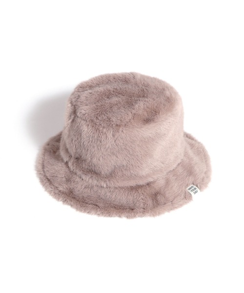 MAKE YOUR DAY（メイクユアデイ）の「リバーシブルバケットハット（ハット・キッズ・ブラウン/ベージュ/ブラック・54/52/50/56）」の3枚目の写真