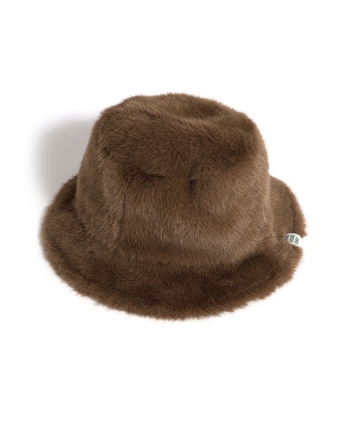 MAKE YOUR DAY（メイクユアデイ）の「リバーシブルバケットハット（ハット・キッズ・ブラウン/ベージュ/ブラック・54/52/50/56）」の6枚目の写真