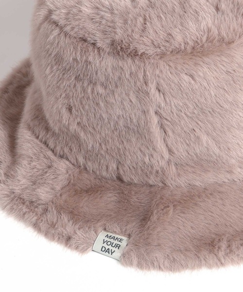 MAKE YOUR DAY（メイクユアデイ）の「リバーシブルバケットハット（ハット・キッズ・ブラウン/ベージュ/ブラック・54/52/50/56）」の14枚目の写真