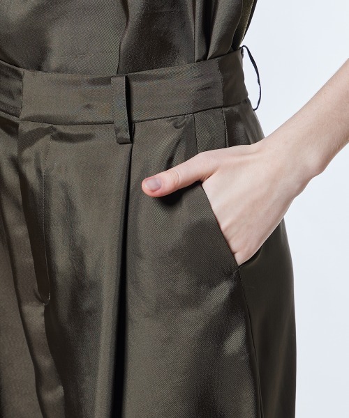 Sov.(ソブ)の「セシェルツイルパンツ(その他パンツ・レディース・カーキ・38)」の6枚目の写真