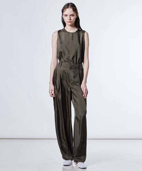 Sov.(ソブ)の「セシェルツイルパンツ(その他パンツ・レディース・カーキ・38)」の13枚目の写真