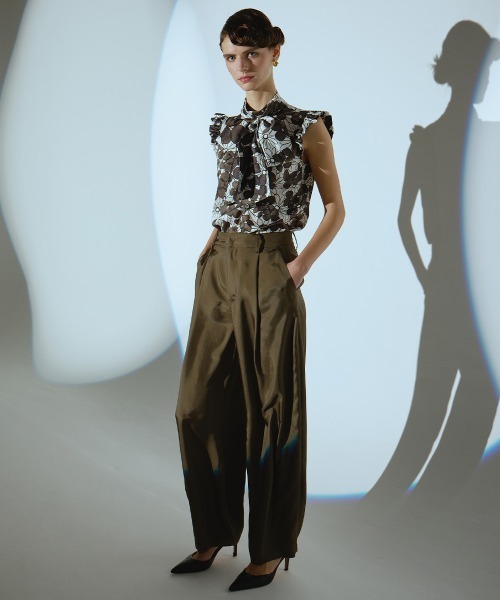 Sov.(ソブ)の「セシェルツイルパンツ(その他パンツ・レディース・カーキ・38)」の14枚目の写真