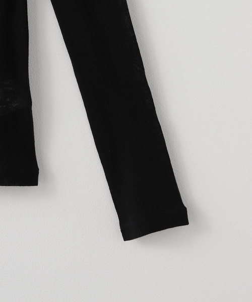 tシャツ 999HUMANITY / 999ヒューマニティ WOOL TENCEL BLENDED LAYERED レディース 999HUMANITY / 999ヒューマニティ WOOL TENCEL BLENDED LAYERED