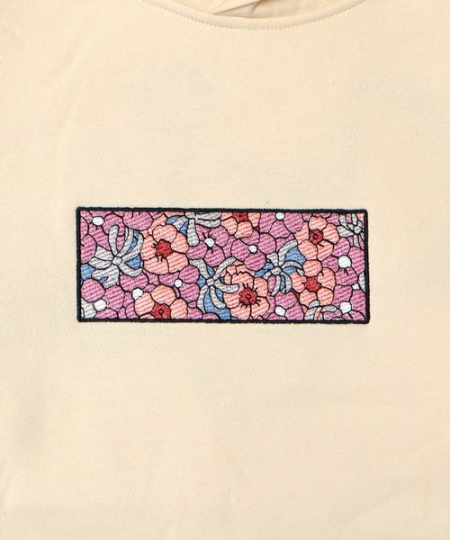 Chris Pyrate(クリスパイレート )の「CHRIS PYRATE TOKYO LIMITED EDITION EMBROIDERED BOX LOGO HOODIE(パーカー・メンズ・ブラウン系/ベージュ/パープル・XS/S/M/L)」の12枚目の写真