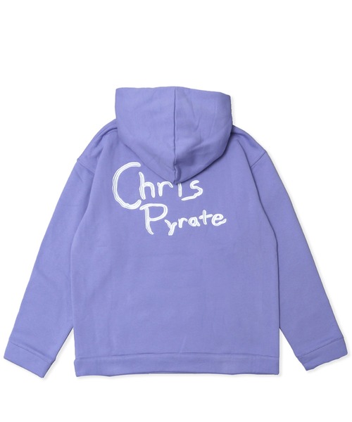 Chris Pyrate(クリスパイレート )の「CHRIS PYRATE TOKYO LIMITED EDITION EMBROIDERED BOX LOGO HOODIE(パーカー・メンズ・ブラウン系/ベージュ/パープル・XS/S/M/L)」の17枚目の写真