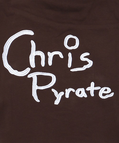Chris Pyrate(クリスパイレート )の「CHRIS PYRATE TOKYO LIMITED EDITION EMBROIDERED BOX LOGO HOODIE(パーカー・メンズ・ブラウン系/ベージュ/パープル・XS/S/M/L)」の7枚目の写真