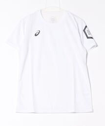 《ASICS》ドライ半袖シャツ（リサイクル素材）