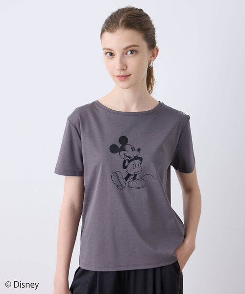 セール】Mickey Mouse／モチーフTシャツ【接触冷感】（Tシャツ