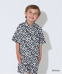 b・ROOM | 【Disney】【セットアップ可】総柄シャツ(シャツ/ブラウス)