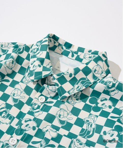 b・ROOM（ビールーム）の「【Disney】【セットアップ可】総柄シャツ（シャツ/ブラウス・キッズ・ブルーグリーン/ブラック/ベージュ系その他・110cm/140cm/150cm/130cm/120cm/100cm）」の7枚目の写真