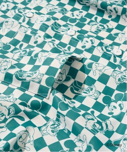 b・ROOM（ビールーム）の「【Disney】【セットアップ可】総柄シャツ（シャツ/ブラウス・キッズ・ブルーグリーン/ブラック/ベージュ系その他・110cm/140cm/150cm/130cm/120cm/100cm）」の8枚目の写真