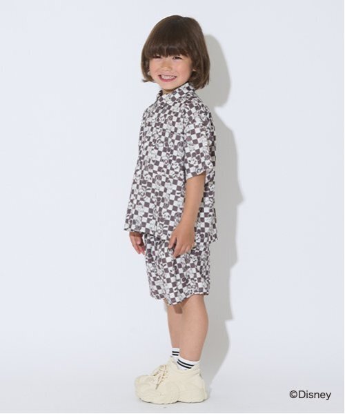 b・ROOM（ビールーム）の「【Disney】【セットアップ可】総柄シャツ（シャツ/ブラウス・キッズ・ブルーグリーン/ブラック/ベージュ系その他・110cm/140cm/150cm/130cm/120cm/100cm）」の11枚目の写真