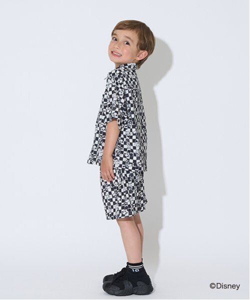 b・ROOM（ビールーム）の「【Disney】【セットアップ可】総柄シャツ（シャツ/ブラウス・キッズ・ブルーグリーン/ブラック/ベージュ系その他・110cm/140cm/150cm/130cm/120cm/100cm）」の15枚目の写真