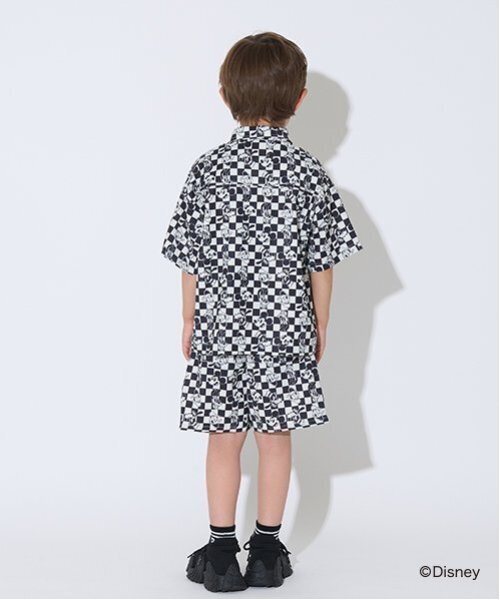 b・ROOM（ビールーム）の「【Disney】【セットアップ可】総柄シャツ（シャツ/ブラウス・キッズ・ブルーグリーン/ブラック/ベージュ系その他・110cm/140cm/150cm/130cm/120cm/100cm）」の16枚目の写真