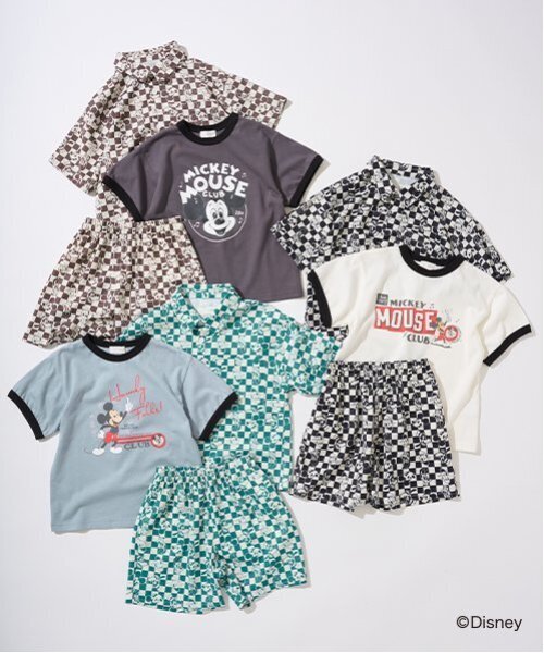 b・ROOM（ビールーム）の「【Disney】【セットアップ可】総柄シャツ（シャツ/ブラウス・キッズ・ブルーグリーン/ブラック/ベージュ系その他・110cm/140cm/150cm/130cm/120cm/100cm）」の21枚目の写真