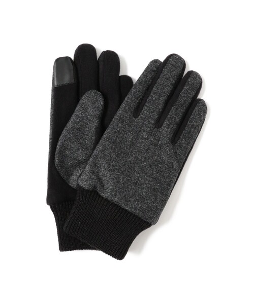 B:MING by BEAMS（ビーミングバイビームス）の「MOON ソリッド グローブ（手袋・メンズ・ブラック系その他4/ブラック・ONE SIZE）」の2枚目の写真
