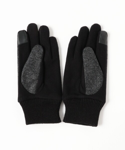 B:MING by BEAMS（ビーミングバイビームス）の「MOON ソリッド グローブ（手袋・メンズ・ブラック系その他4/ブラック・ONE SIZE）」の3枚目の写真