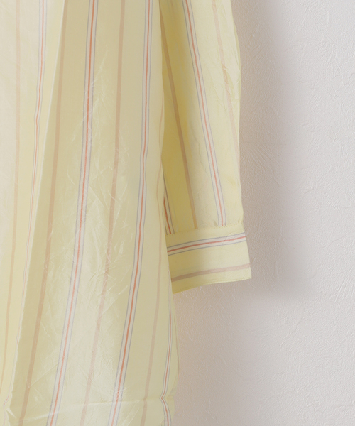 Spick & Span（スピックアンドスパン）の「《一部店舗+WEB限定》ILIO NEMA/ ILIO NEMA ARION DRESS（シャツワンピース・レディース・イエロー・SMALL）」の3枚目の写真