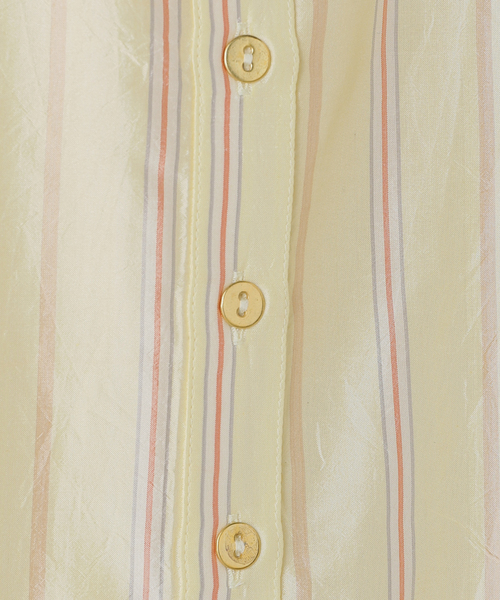 Spick & Span（スピックアンドスパン）の「《一部店舗+WEB限定》ILIO NEMA/ ILIO NEMA ARION DRESS（シャツワンピース・レディース・イエロー・SMALL）」の4枚目の写真