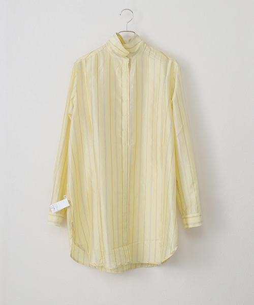 Spick & Span（スピックアンドスパン）の「《一部店舗+WEB限定》ILIO NEMA/ ILIO NEMA ARION DRESS（シャツワンピース・レディース・イエロー・SMALL）」の5枚目の写真