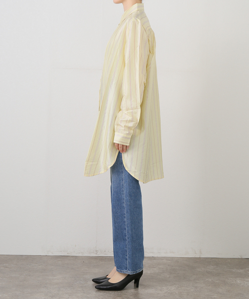 Spick & Span（スピックアンドスパン）の「《一部店舗+WEB限定》ILIO NEMA/ ILIO NEMA ARION DRESS（シャツワンピース・レディース・イエロー・SMALL）」の10枚目の写真