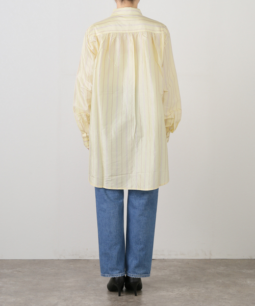 Spick & Span（スピックアンドスパン）の「《一部店舗+WEB限定》ILIO NEMA/ ILIO NEMA ARION DRESS（シャツワンピース・レディース・イエロー・SMALL）」の11枚目の写真