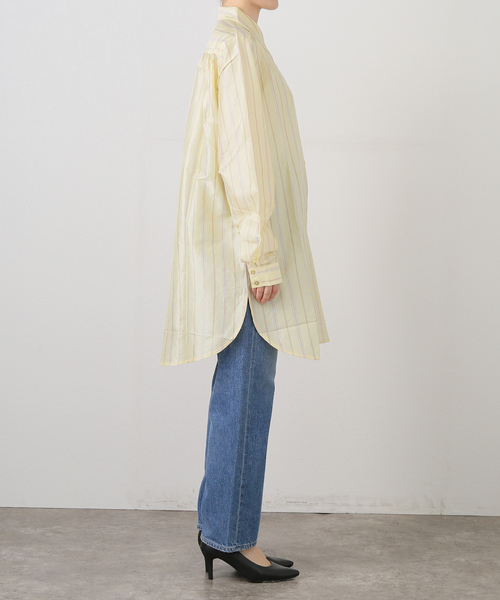 Spick & Span（スピックアンドスパン）の「《一部店舗+WEB限定》ILIO NEMA/ ILIO NEMA ARION DRESS（シャツワンピース・レディース・イエロー・SMALL）」の12枚目の写真