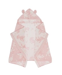 BACKYARD FAMILY（バックヤードファミリー）の「Macaron フード付きタオル（ガウン/バスローブ）」