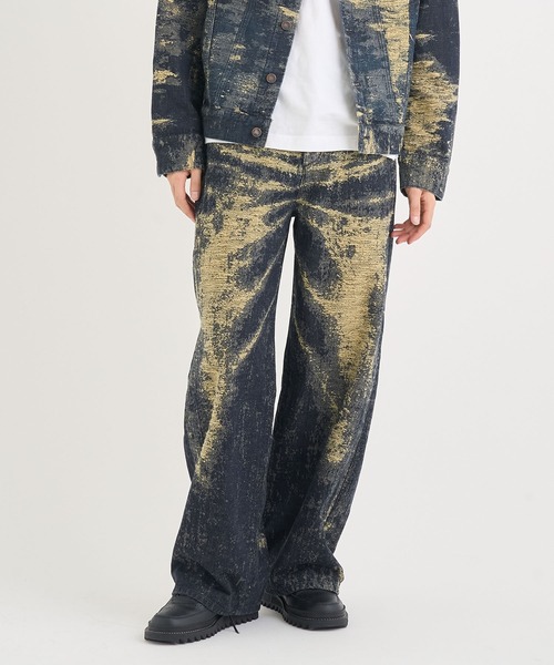 【TAAKK】 WIDE DENIM PANTS TAAKK / WIDE DENIM PANTS (GRAY)