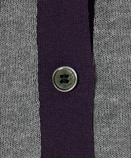 Steven Alan（スティーブンアラン）の「＜Steven Alan＞リンガー ポロニット（ニット/セーター・レディース・グレー/ブラック/ネイビー・FREE）」の12枚目の写真