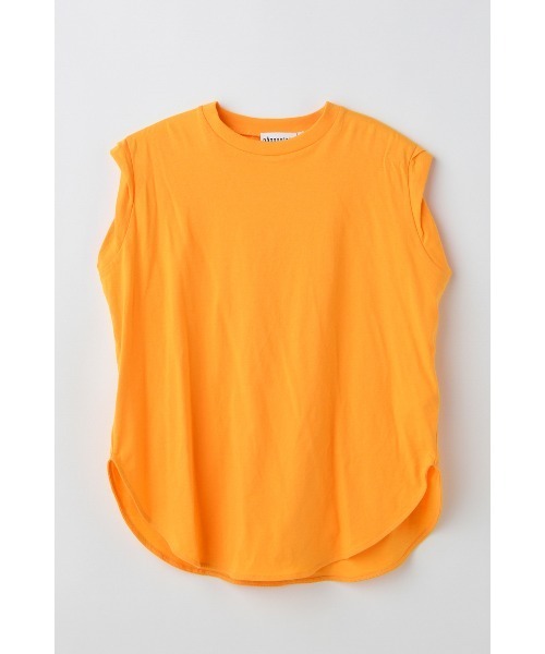 nagonstans ナゴンスタンス　トップス　イエロー nagonstans(ナゴンスタンス) egg drape shirtシャツ470GA430